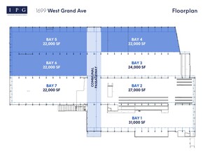 1699 W Grand Ave, Oakland, CA for lease Floor Plan- Image 1 of 1