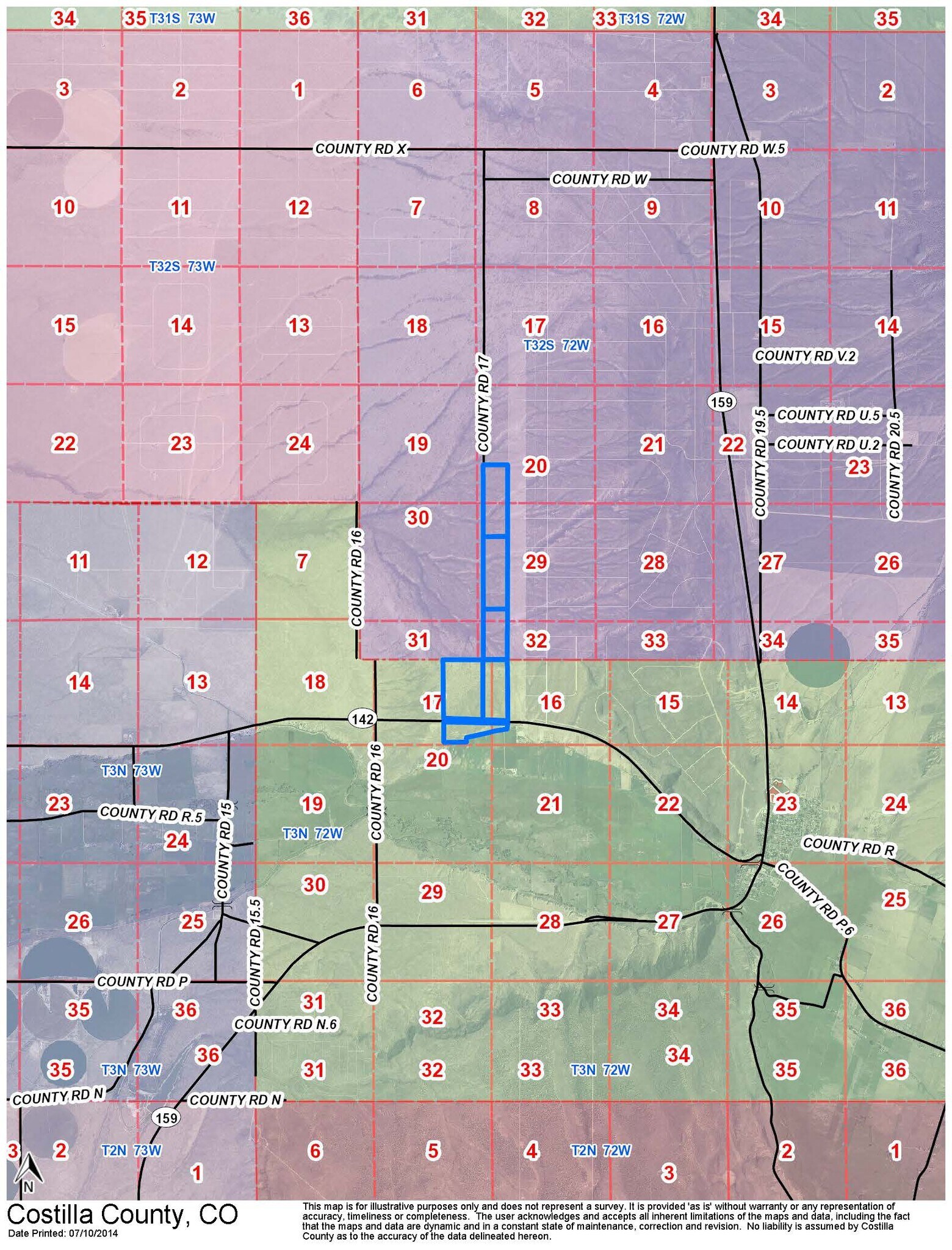Hwy 142, San Luis, CO 81152 Hwy 142, Land, Costilla County, CO