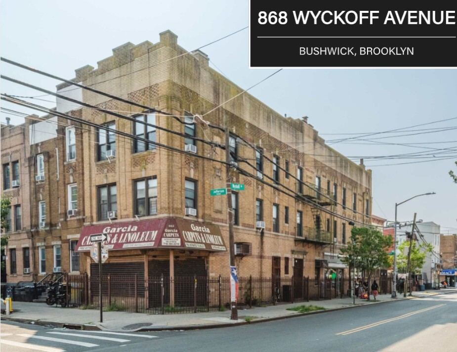 868 Wyckoff Ave, Brooklyn, NY for sale Primary Photo- Image 1 of 20