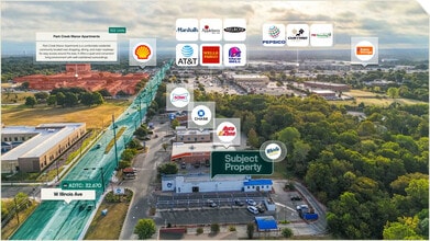 3802 W Illinois Ave, Dallas, TX - AERIAL  map view - Image1