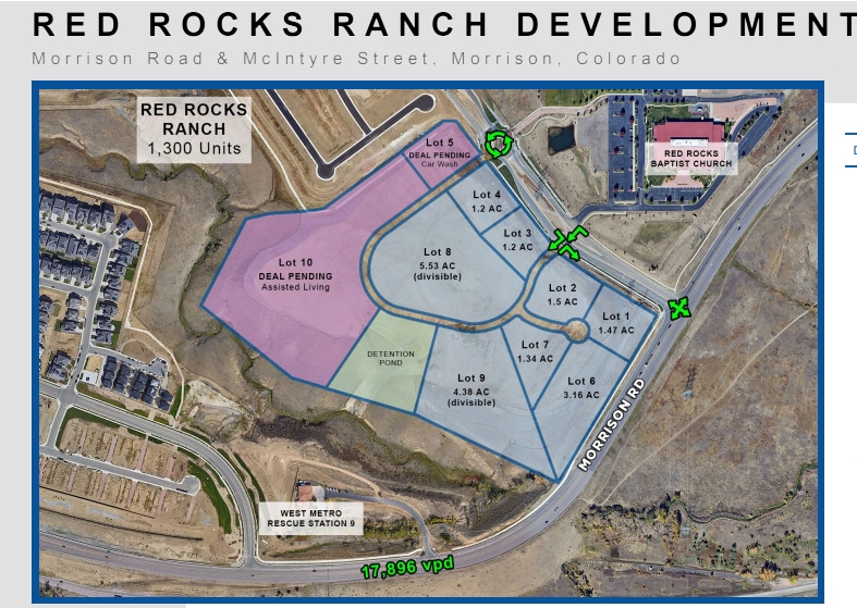 Red Rocks Ranch Development - Morrison & McIntyre, Morrison, CO for lease Primary Photo- Image 1 of 2