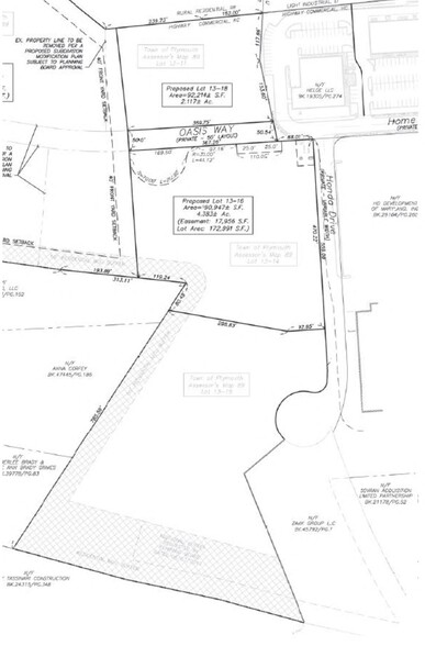 0 Oasis Way, Plymouth, MA for lease - Plat Map - Image 2 of 3