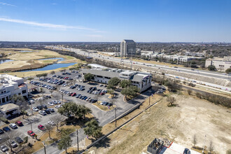 423 Treeline Park, San Antonio, TX - aerial  map view