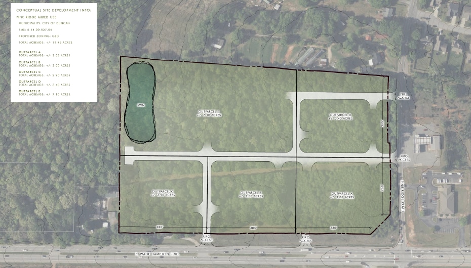 E Wade Hampton Blvd, Lyman, SC 29365 E Wade Hampton Blvd Pine Ridge