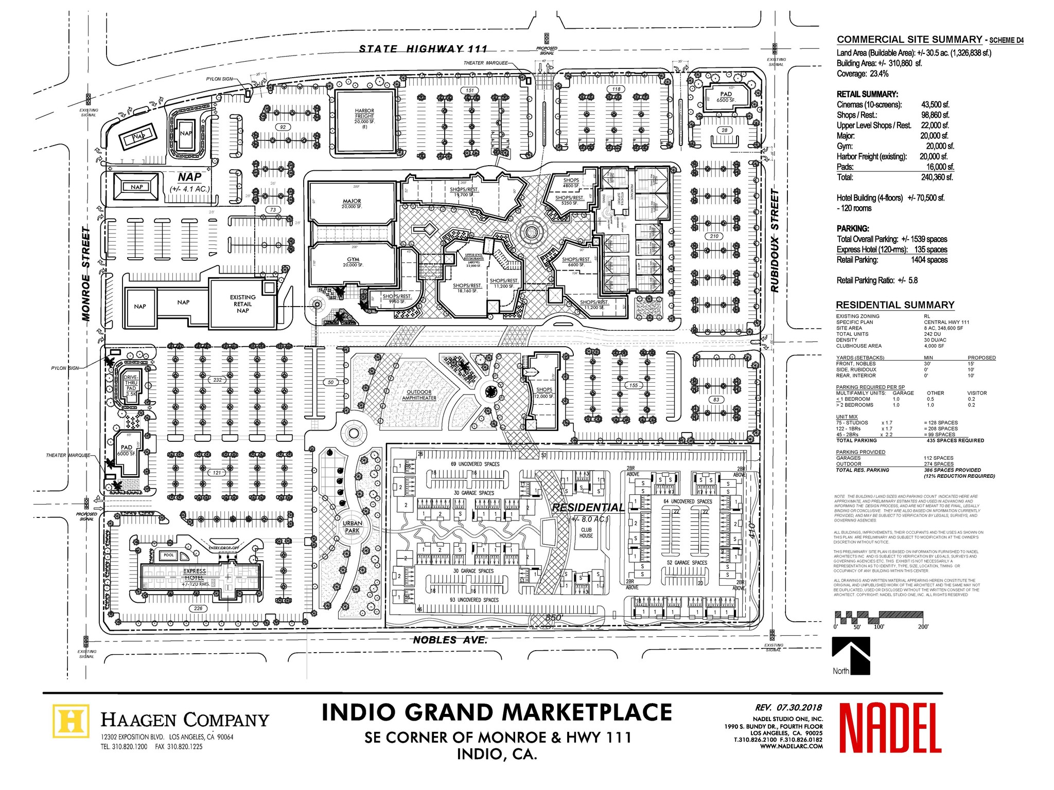 82001 US Highway 111, Indio, CA for sale Site Plan- Image 1 of 1