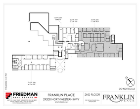 29200 Northwestern Hwy, Southfield, MI for lease Floor Plan- Image 2 of 2