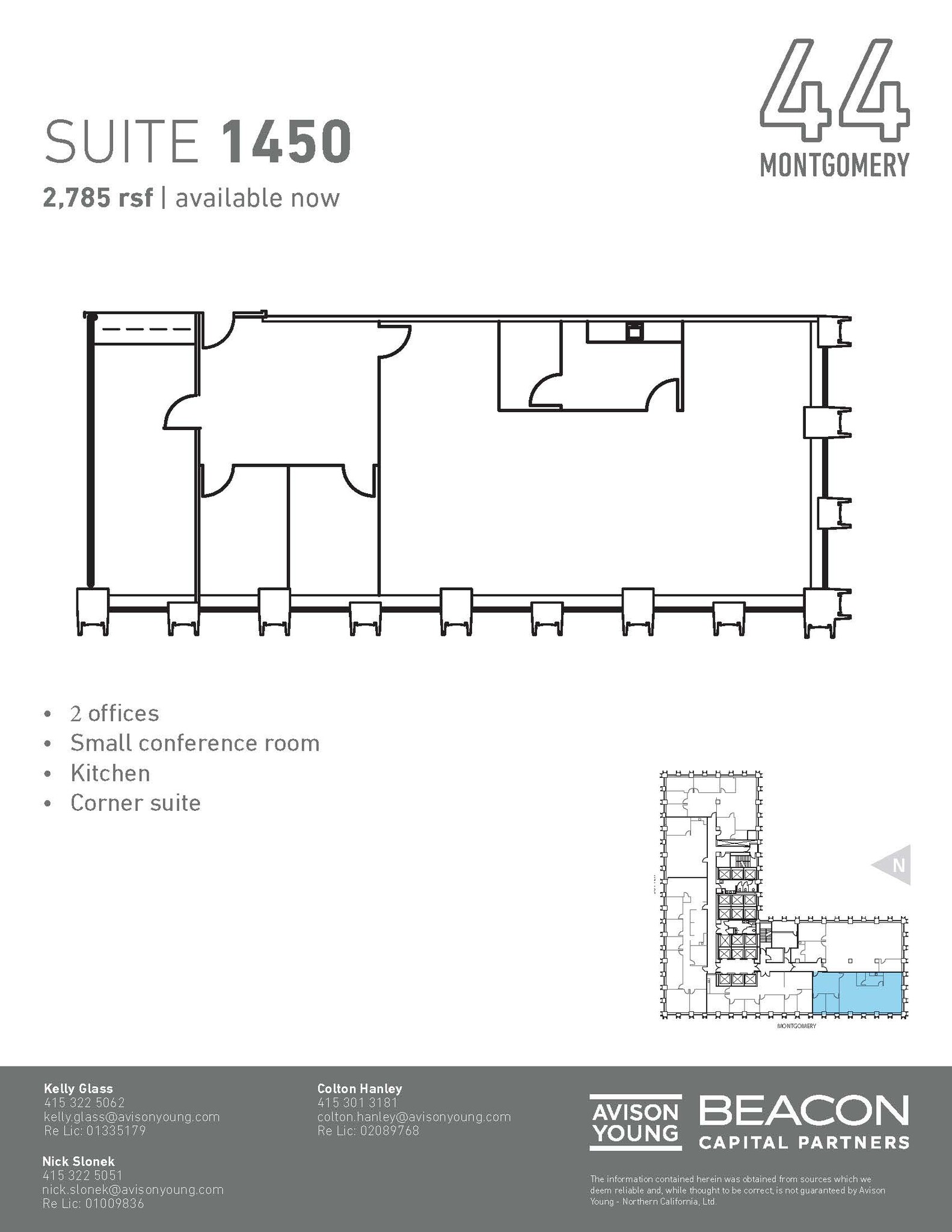 44 Montgomery St, San Francisco, CA for lease Floor Plan- Image 1 of 1