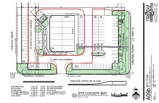 901 N Central Expy, Plano, TX for lease Site Plan- Image 1 of 1