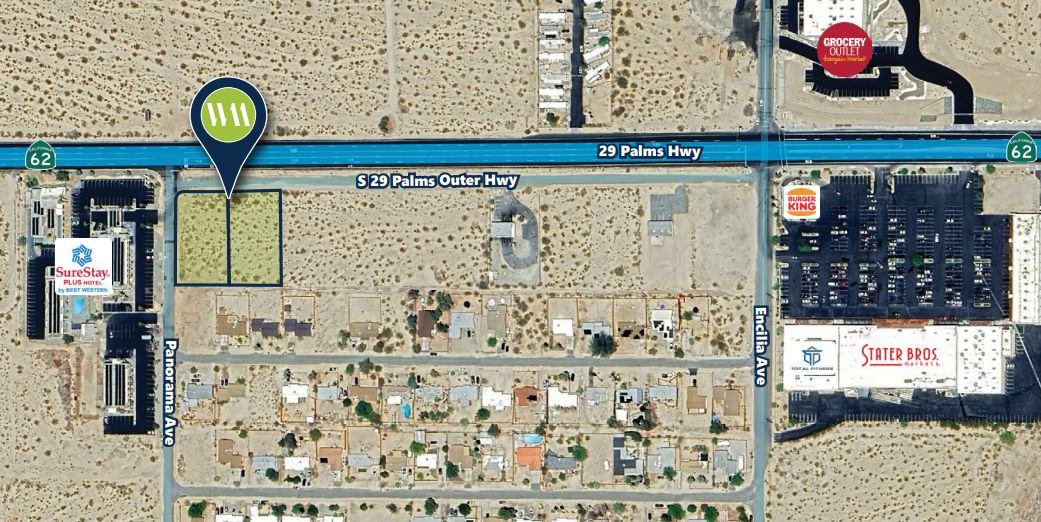 29 Palms Outer Hwy, Twentynine Palms, CA 92277 - 1.10 Acres Commercial ...