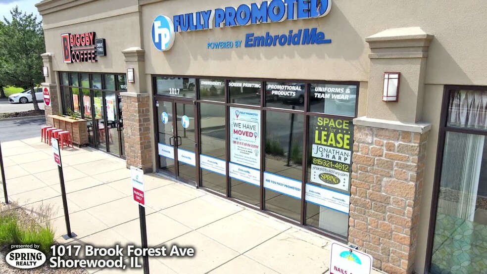 1015-1023 Brook Forest Ave, Joliet, IL for lease - Commercial Listing Video - Image 2 of 19