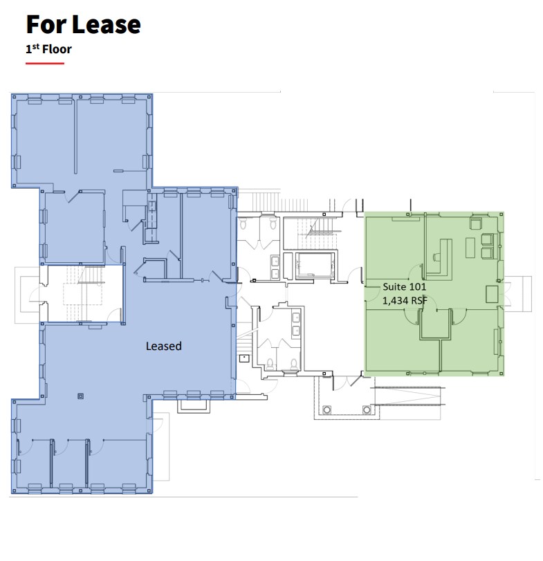 88 Field Point Rd, Greenwich, CT for lease Floor Plan- Image 1 of 1