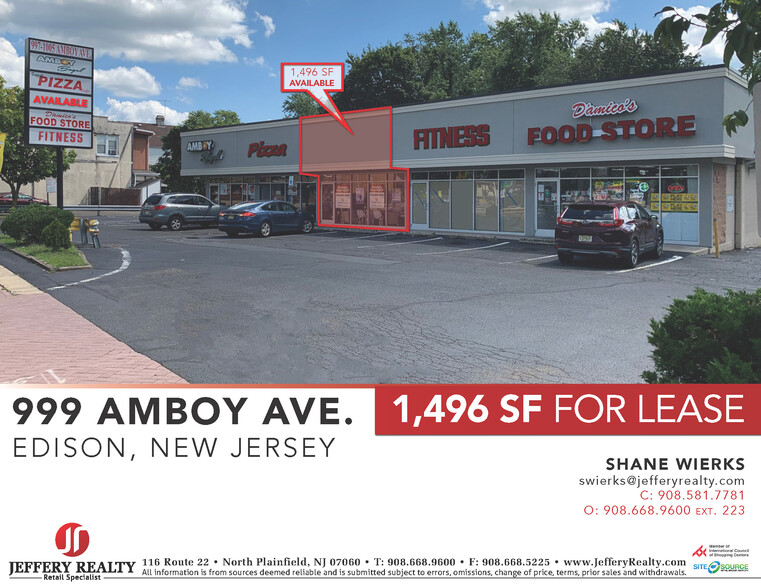 997-1005 Amboy Ave, Edison, NJ for lease - Building Photo - Image 1 of 4