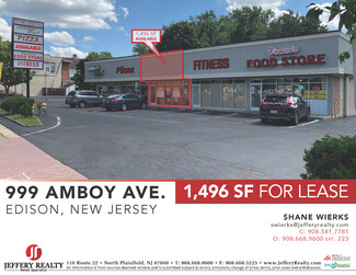 More details for 997-1005 Amboy Ave, Edison, NJ - Retail for Lease