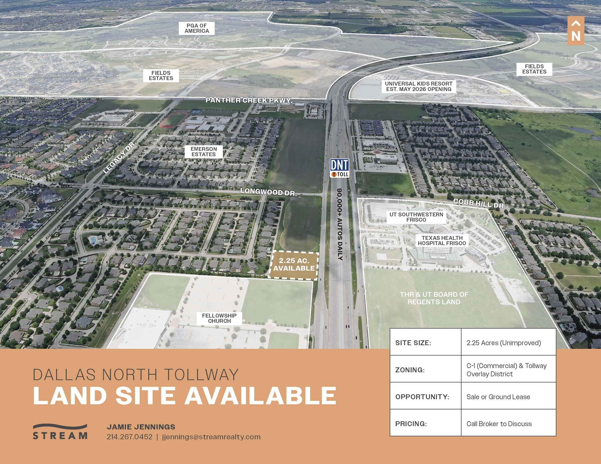 SWQ DNT & Longwood Dr, Frisco, TX for lease Building Photo- Image 1 of 2