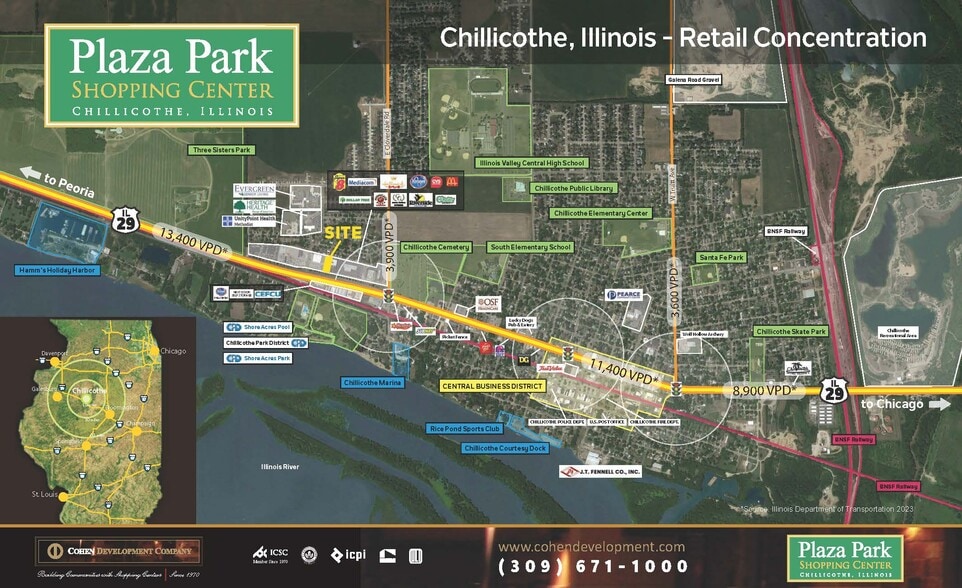 322 S Plaza Park, Chillicothe, IL for lease - Building Photo - Image 3 of 7