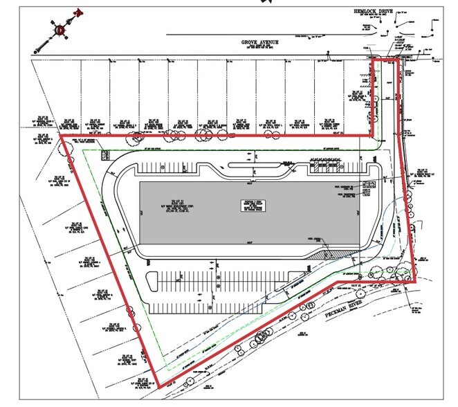 251 1/2 Grove Ave, Verona, NJ for sale - Site Plan - Image 2 of 2