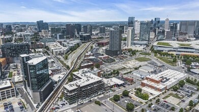 635 7th Ave S, Nashville, TN - AERIAL  map view - Image1