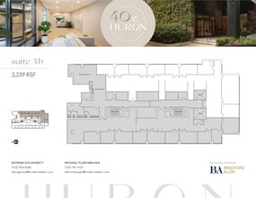 40 E Huron St, Chicago, IL for lease Floor Plan- Image 2 of 6