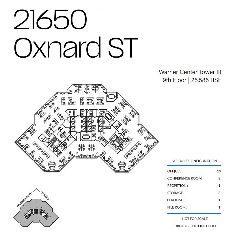 21600 Oxnard St, Woodland Hills, CA for lease Floor Plan- Image 1 of 1