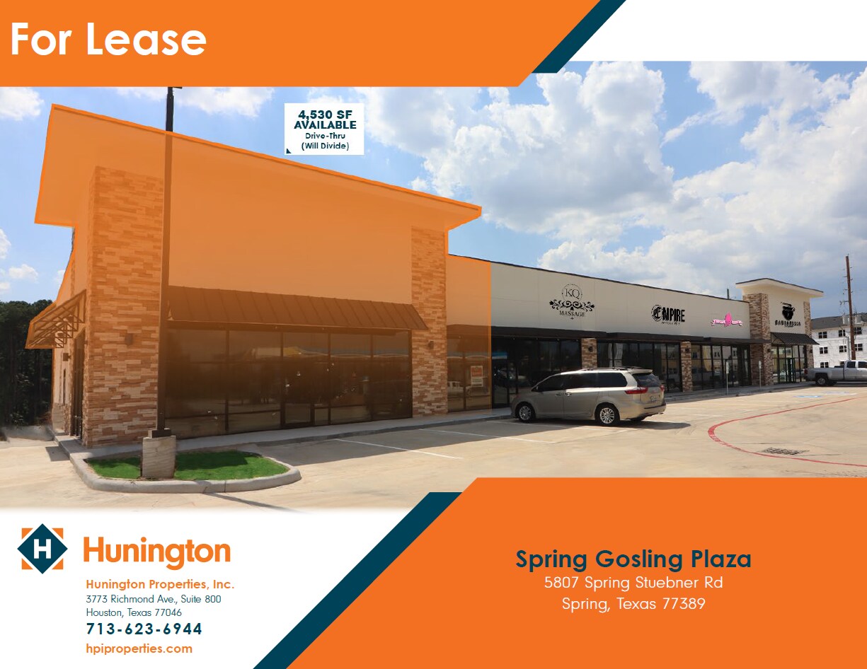 5807 Spring Stuebner Rd, Spring, TX for sale Building Photo- Image 1 of 1