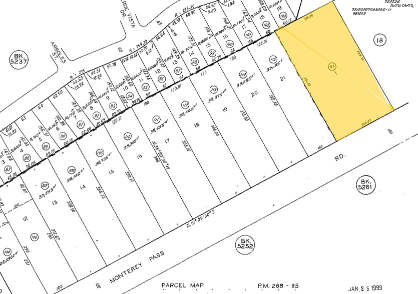 595 Monterey Pass Rd, Monterey Park, CA for sale - Plat Map - Image 2 of 9