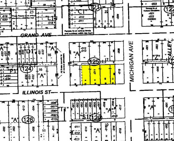 500 N Michigan Ave, Chicago, IL for lease - Plat Map - Image 1 of 1