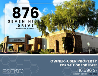 More details for 876 Seven Hills Dr, Henderson, NV - Office/Medical for Lease