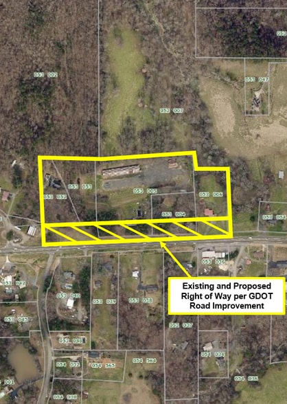 Canton Hwy, Cumming, GA for sale - Plat Map - Image 3 of 5