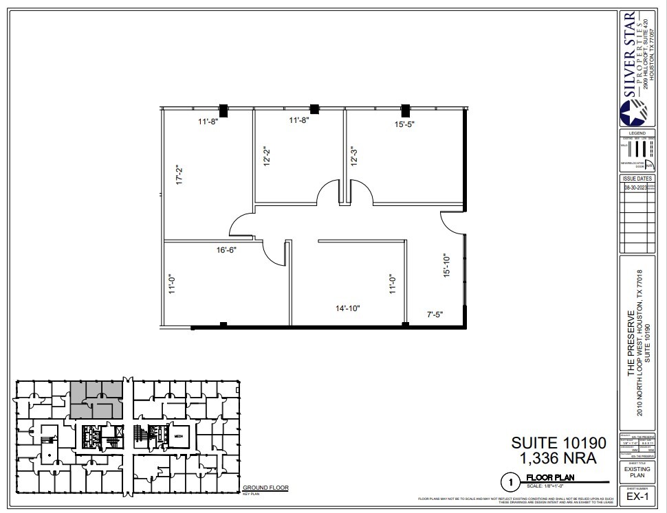 2000 N Loop Fwy W, Houston, TX for lease Floor Plan- Image 1 of 1