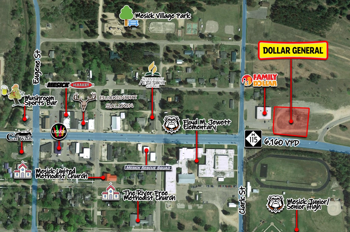 6430 W M115 Hwy, Mesick, MI 49668