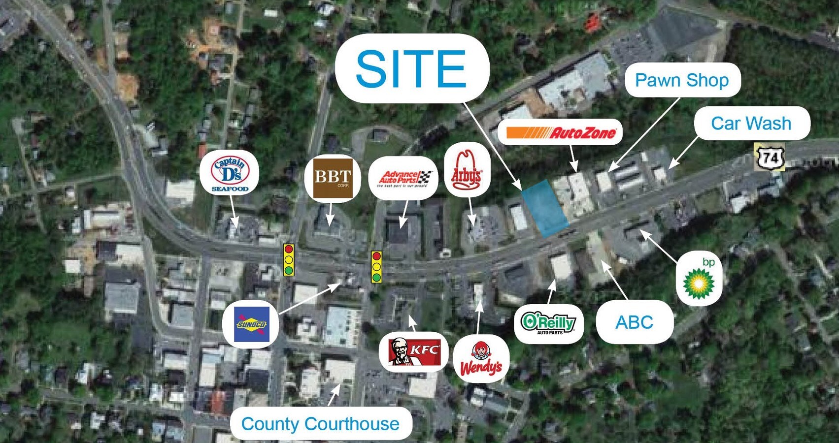 Highway 74, Wadesboro, NC 28170