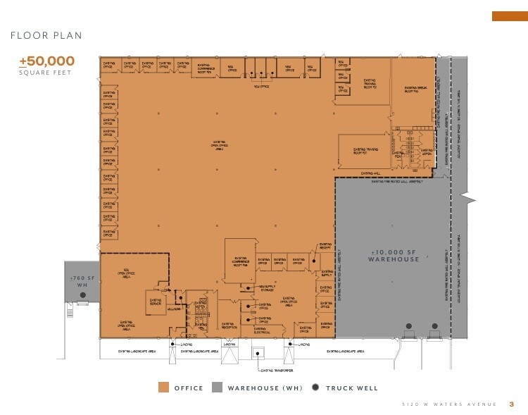 5120 W Waters Ave, Tampa, FL for sale Floor Plan- Image 1 of 8