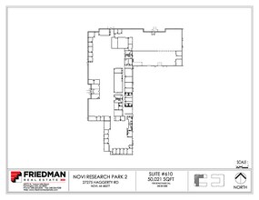 27275 Haggerty Rd, Novi, MI for lease Floor Plan- Image 1 of 5