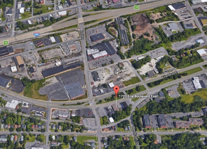 1720-1722 Erie Blvd E, Syracuse, NY for sale - Aerial - Image 1 of 1