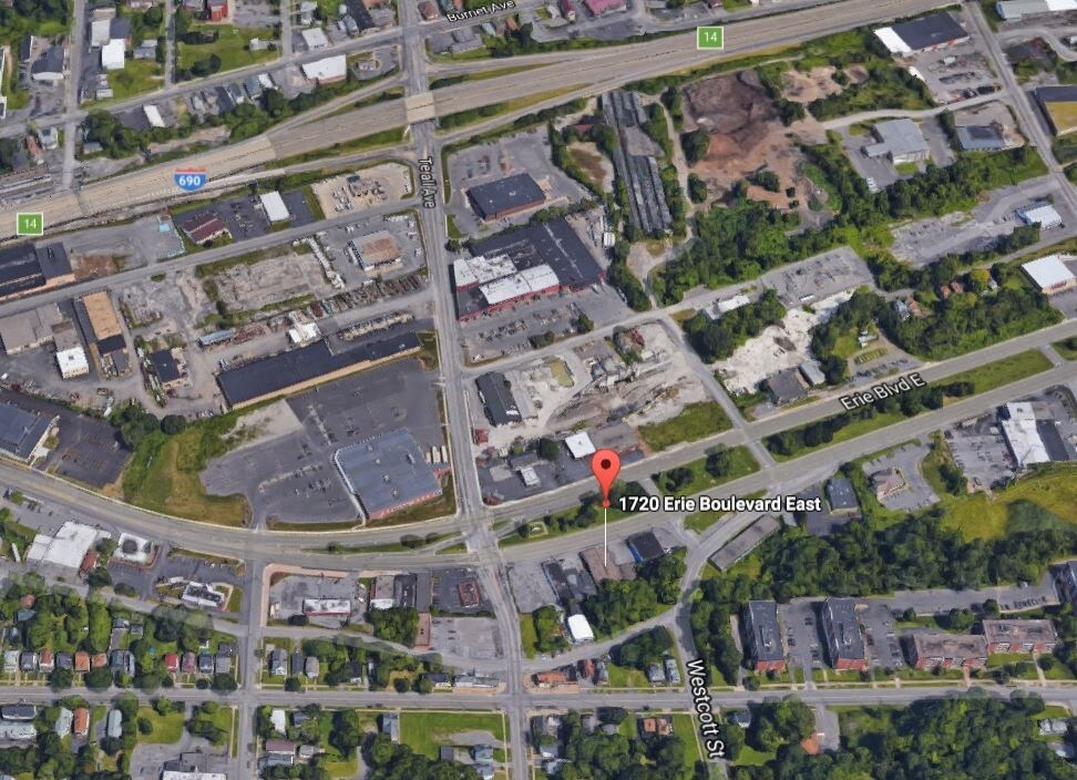 1720-1722 Erie Blvd E, Syracuse, NY for sale Aerial- Image 1 of 1