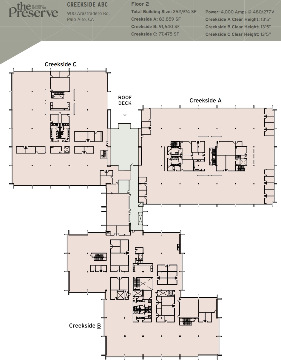 3425 Hillview Ave, Palo Alto, CA for lease Floor Plan- Image 1 of 1