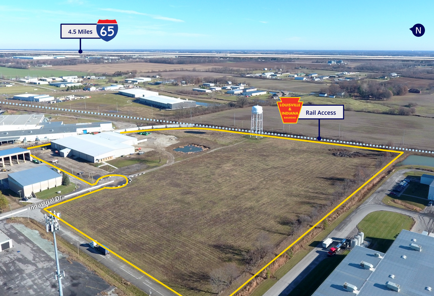 800 Industrial Dr, Franklin, IN for lease - Aerial - Image 2 of 5