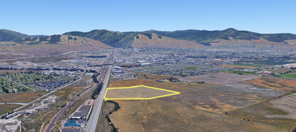 Ukn West Broadway, Missoula, MT - aerial  map view