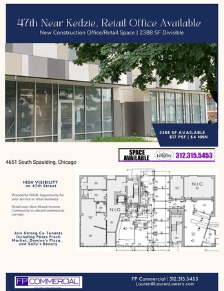 More details for 4651 S Spaulding Ave, Chicago, IL - Retail for Lease