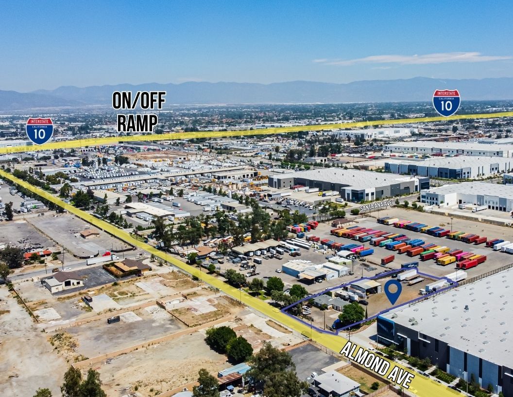 10991 Almond Ave, Fontana, CA for sale Aerial- Image 1 of 1