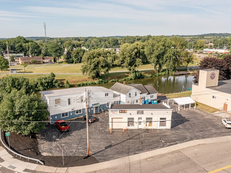 72 Geneva & 21 Water St, Lyons, NY for sale - Aerial - Image 1 of 1