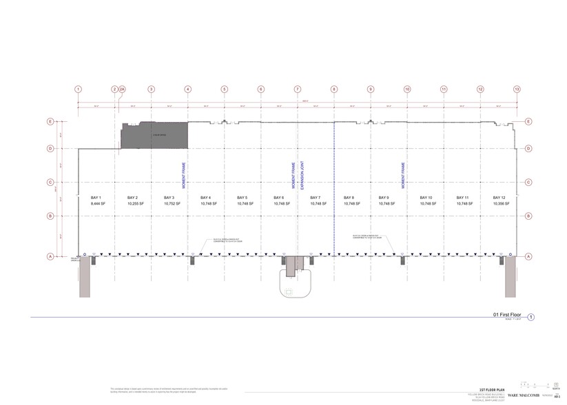 9107 Yellow Brick Rd, Rosedale, MD for lease - Site Plan - Image 2 of 4