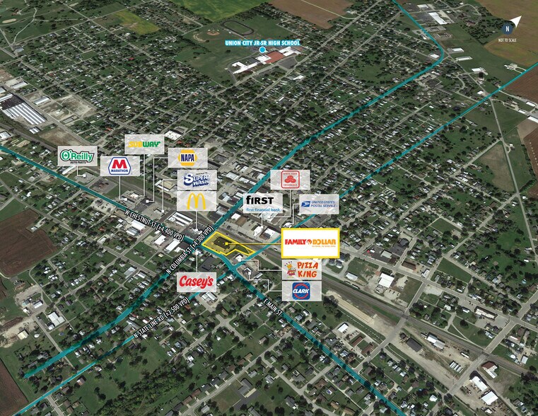 106 S Columbia St, Union City, IN for sale - Building Photo - Image 2 of 6