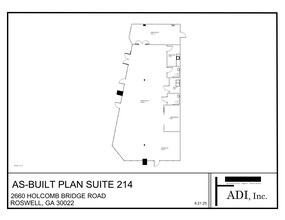 2660 Holcomb Bridge Rd, Roswell, GA for lease Site Plan- Image 1 of 1