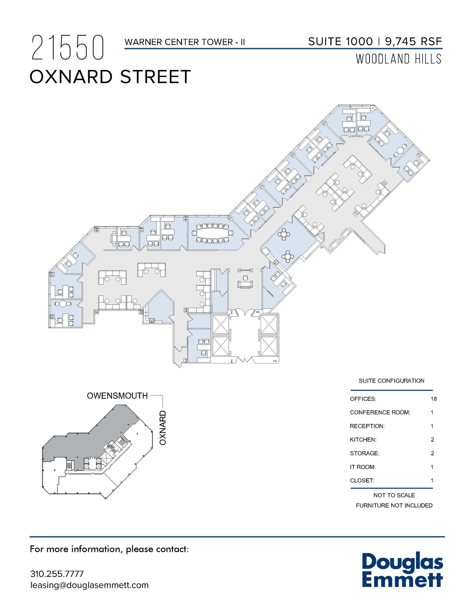 21550 Oxnard St, Woodland Hills, CA for lease Floor Plan- Image 1 of 1