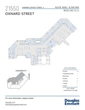 21550 Oxnard St, Woodland Hills, CA for lease Floor Plan- Image 1 of 1