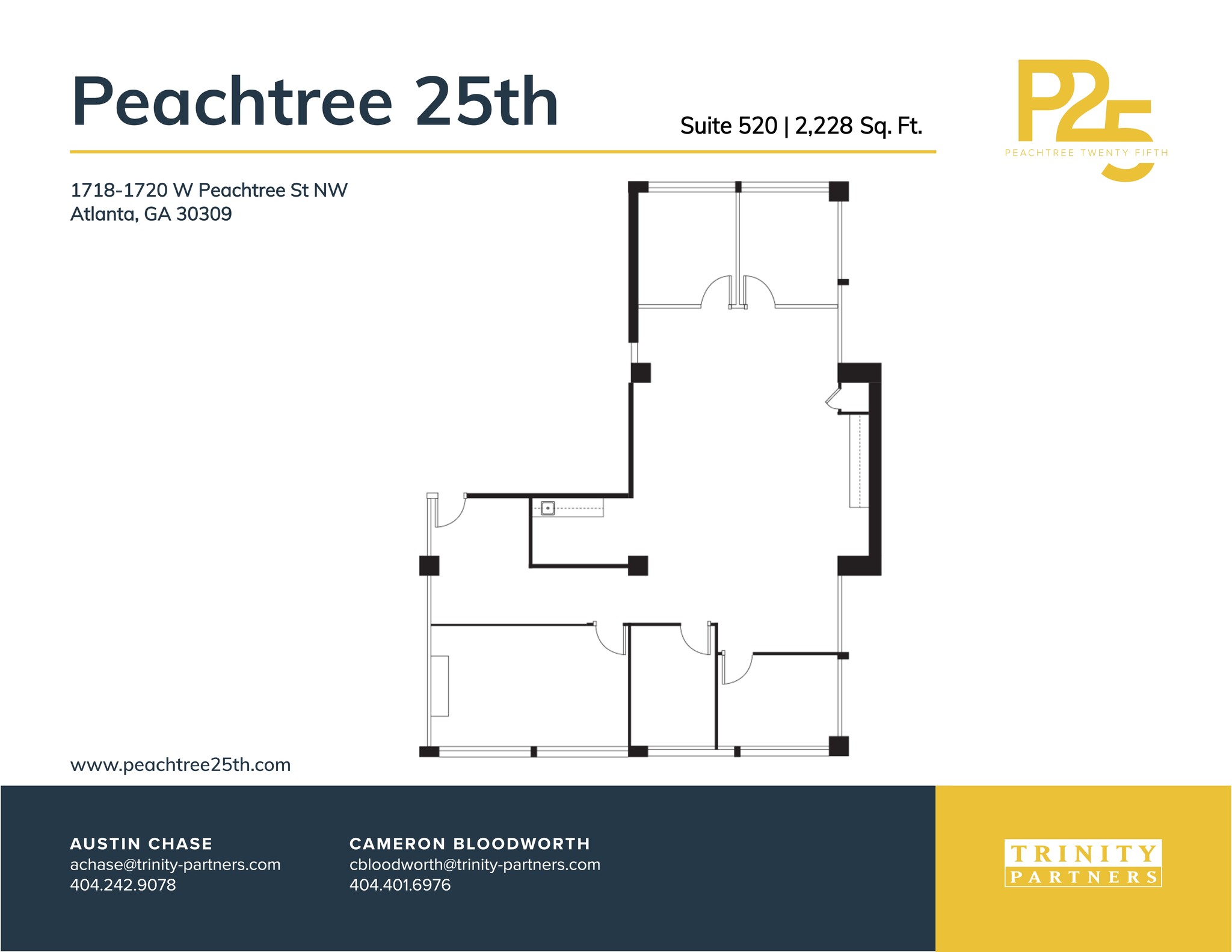 1718-1720 NW Peachtree St, Atlanta, GA for lease Site Plan- Image 1 of 1