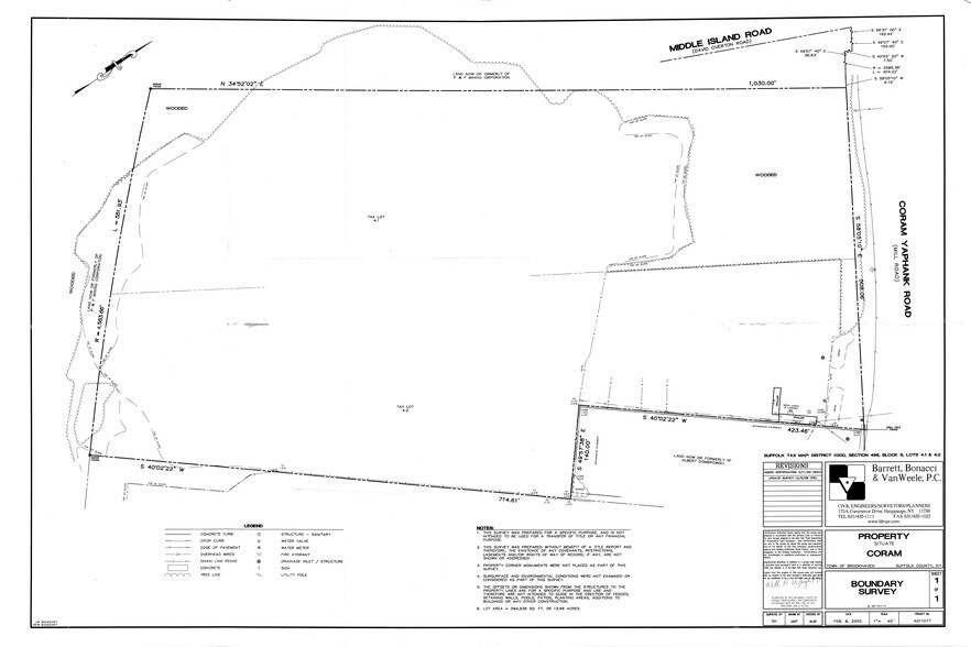 482 Mill Rd, Coram, NY for sale - Site Plan - Image 1 of 1