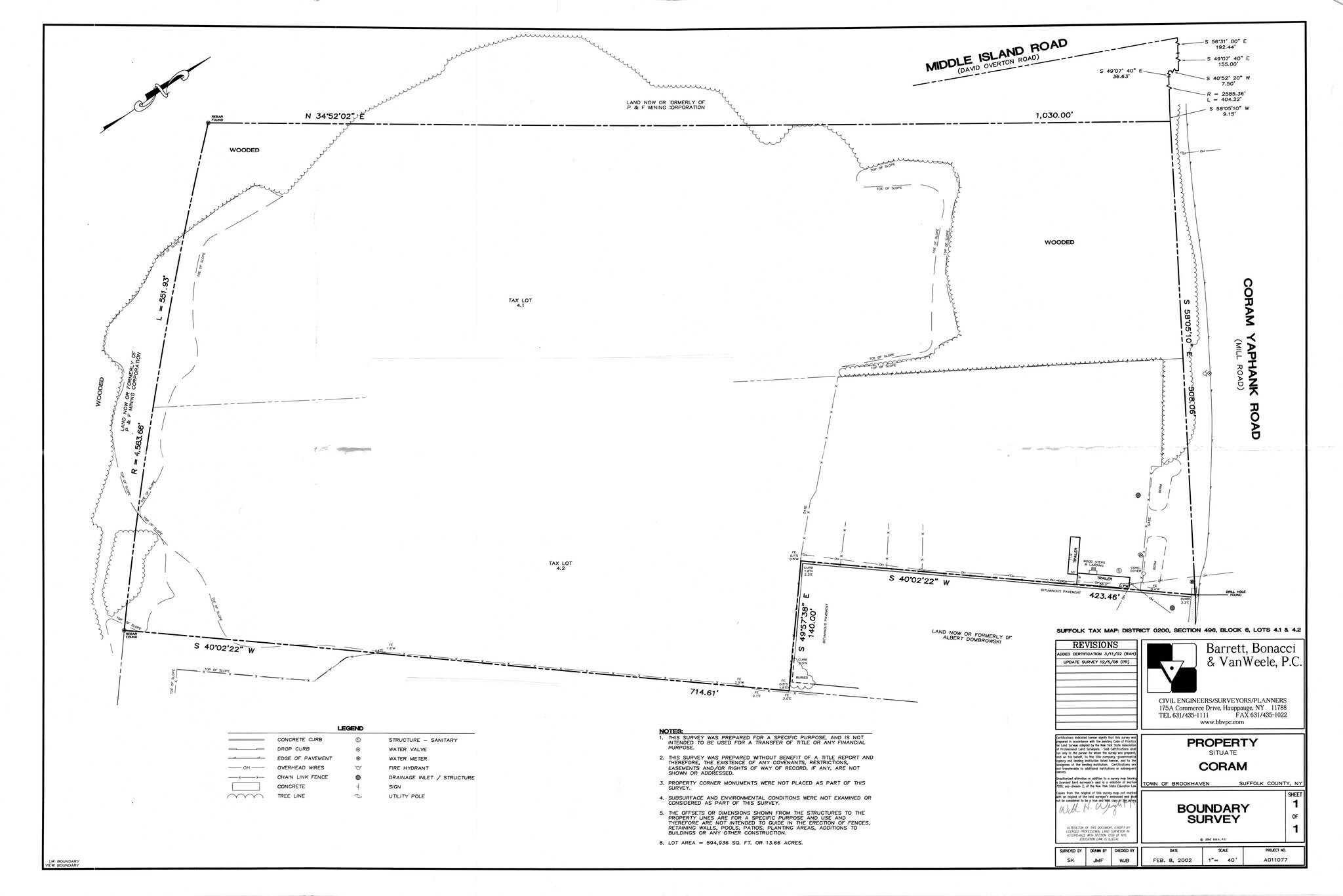 482 Mill Rd, Coram, NY for sale Site Plan- Image 1 of 2