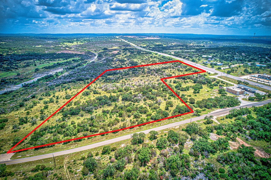 FM 2147 E & US Hwy 281, Marble Falls, TX for sale - Aerial - Image 2 of 10